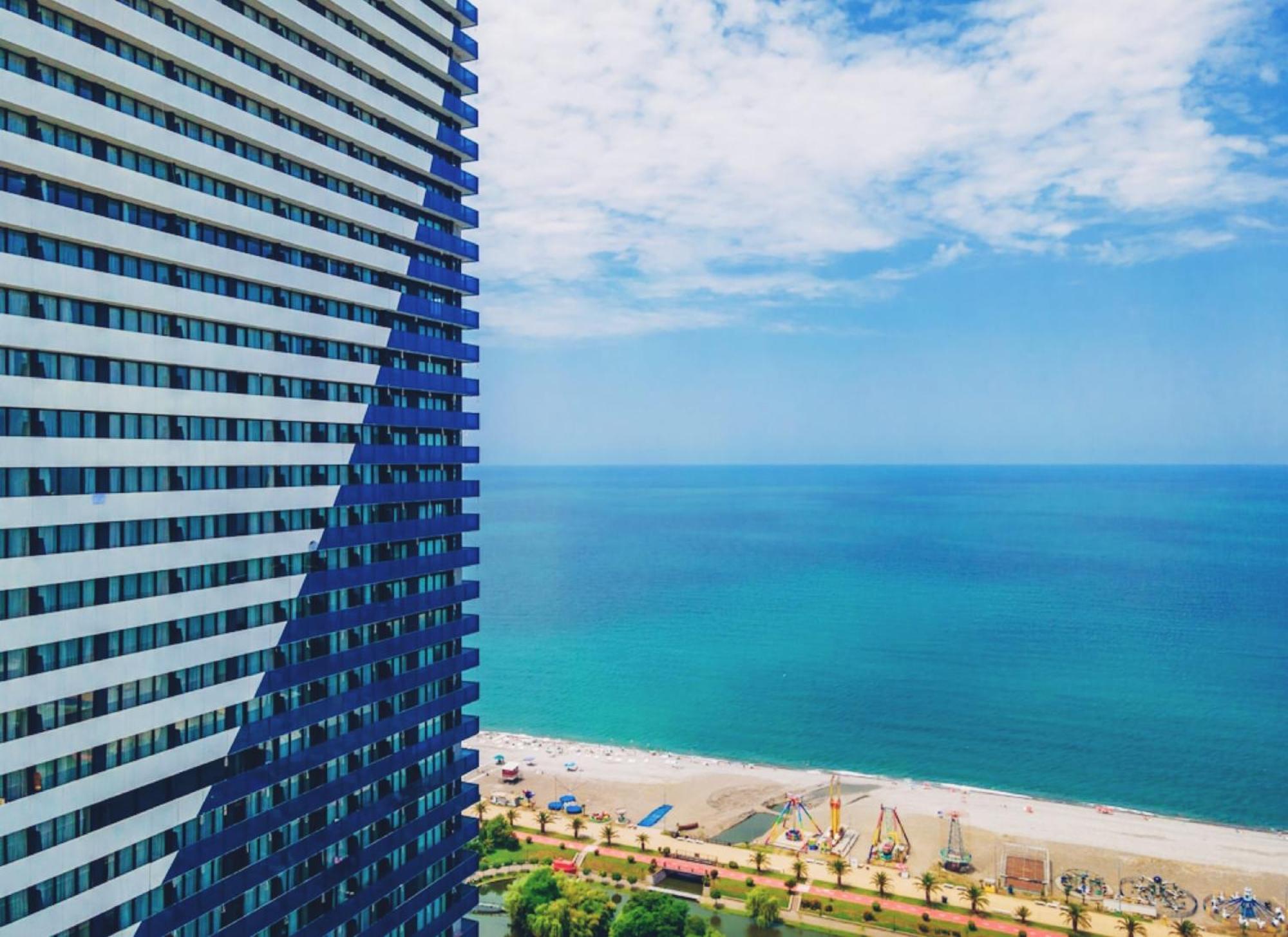 바투미 Orbi City Sea View 아파트 호텔 외부 사진