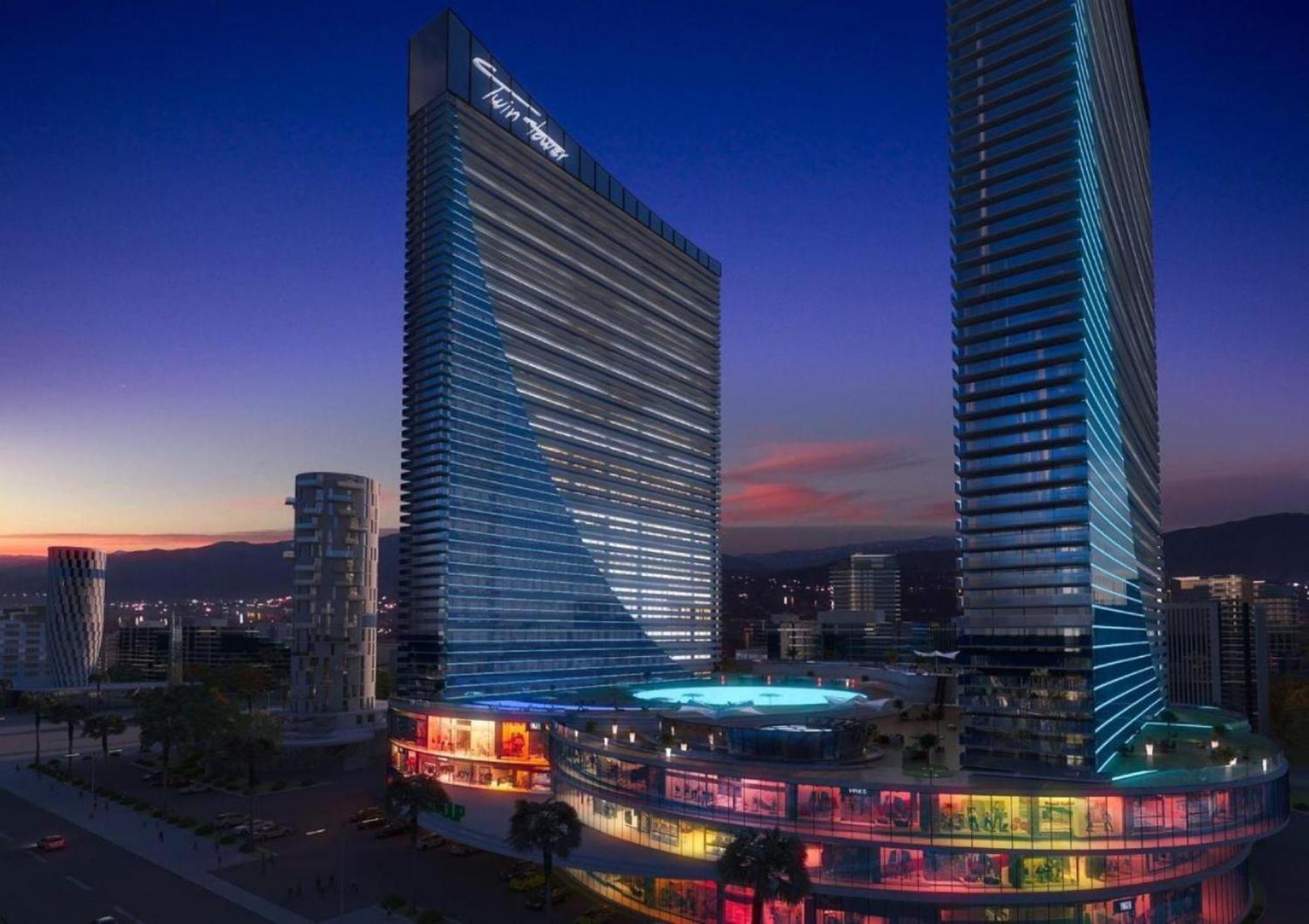 바투미 Orbi City Sea View 아파트 호텔 외부 사진