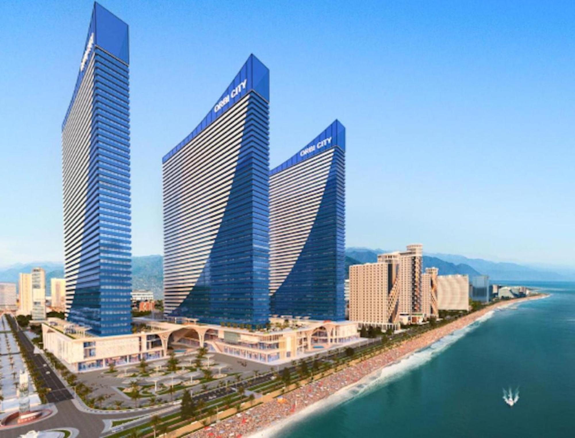 바투미 Orbi City Sea View 아파트 호텔 외부 사진
