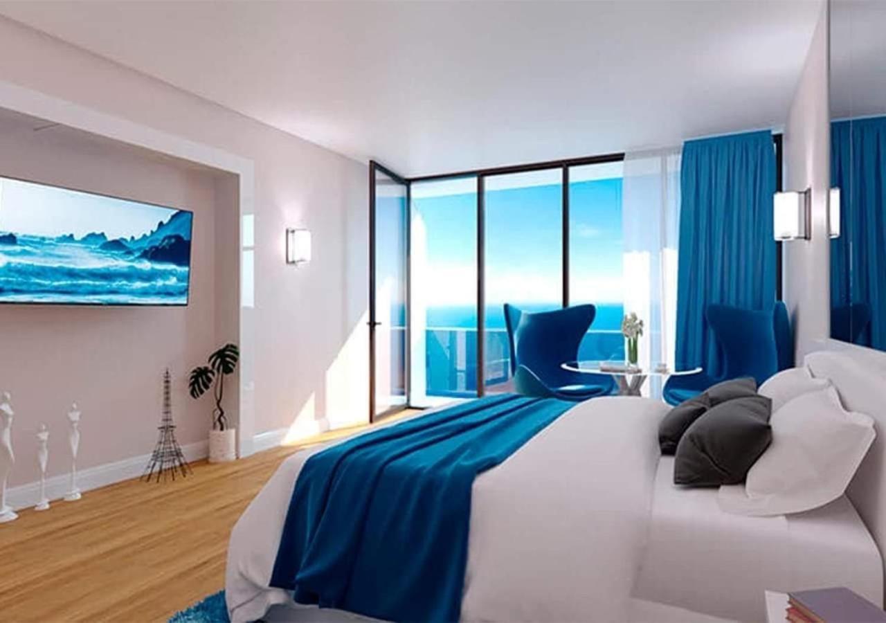 바투미 Orbi City Sea View 아파트 호텔 외부 사진